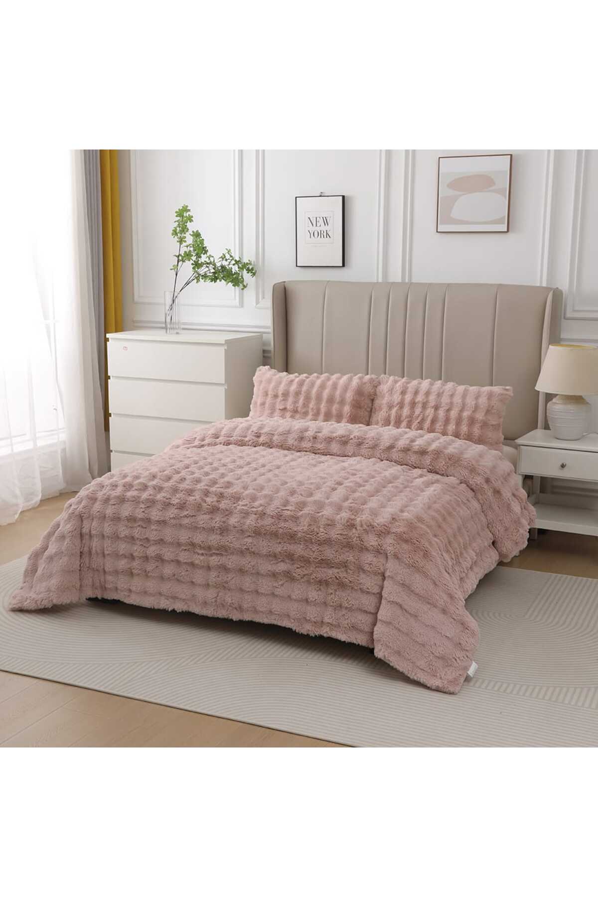 Bubble Soft Bedspread — Powder