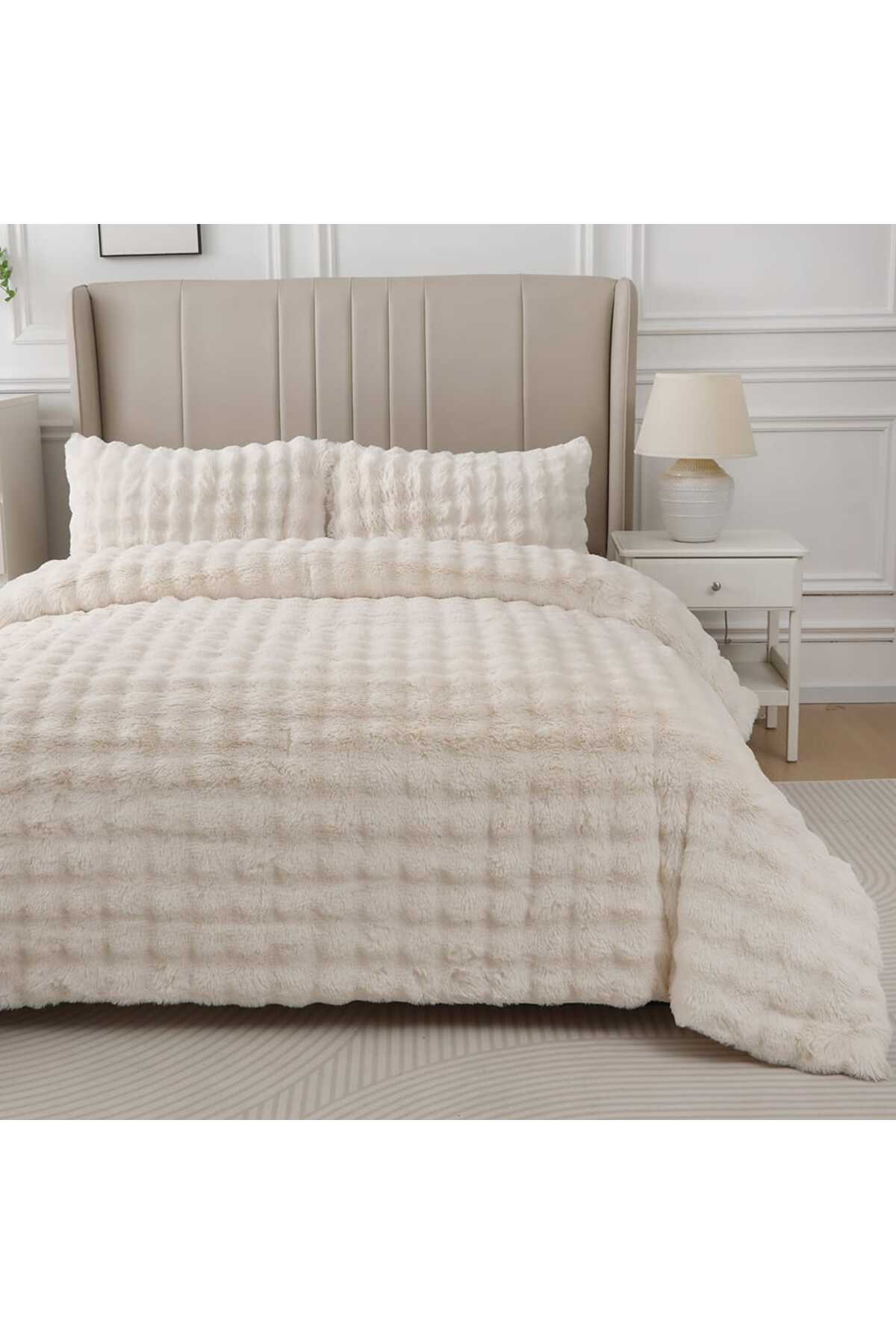 Bubble Soft Bedspread — Ecru