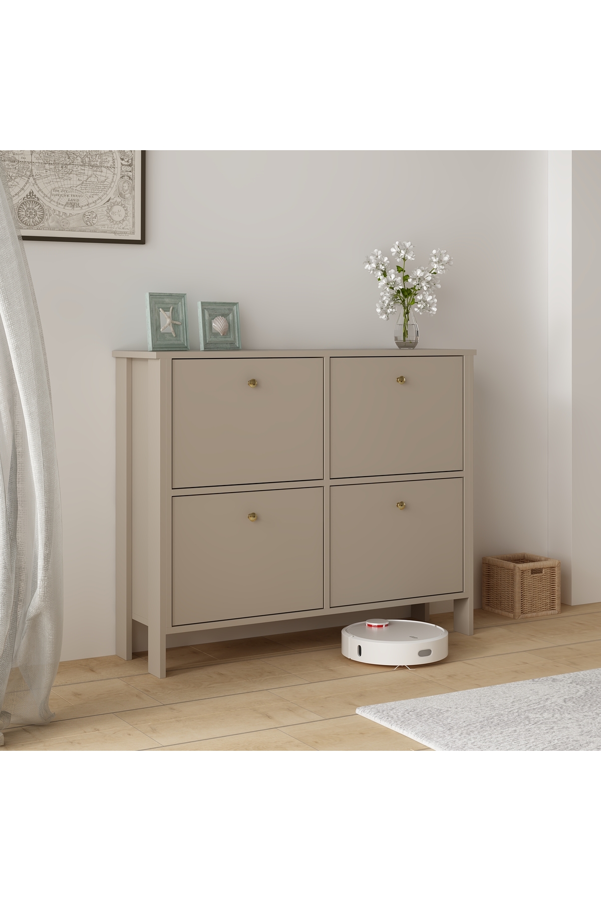 Palermo multi-purpose cabinet / console, sandstone