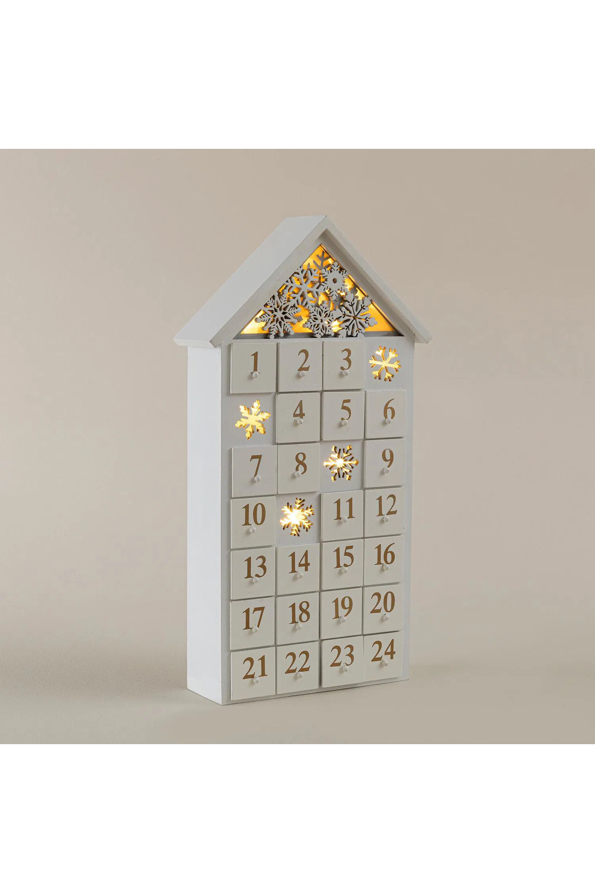 LED gift tree, white