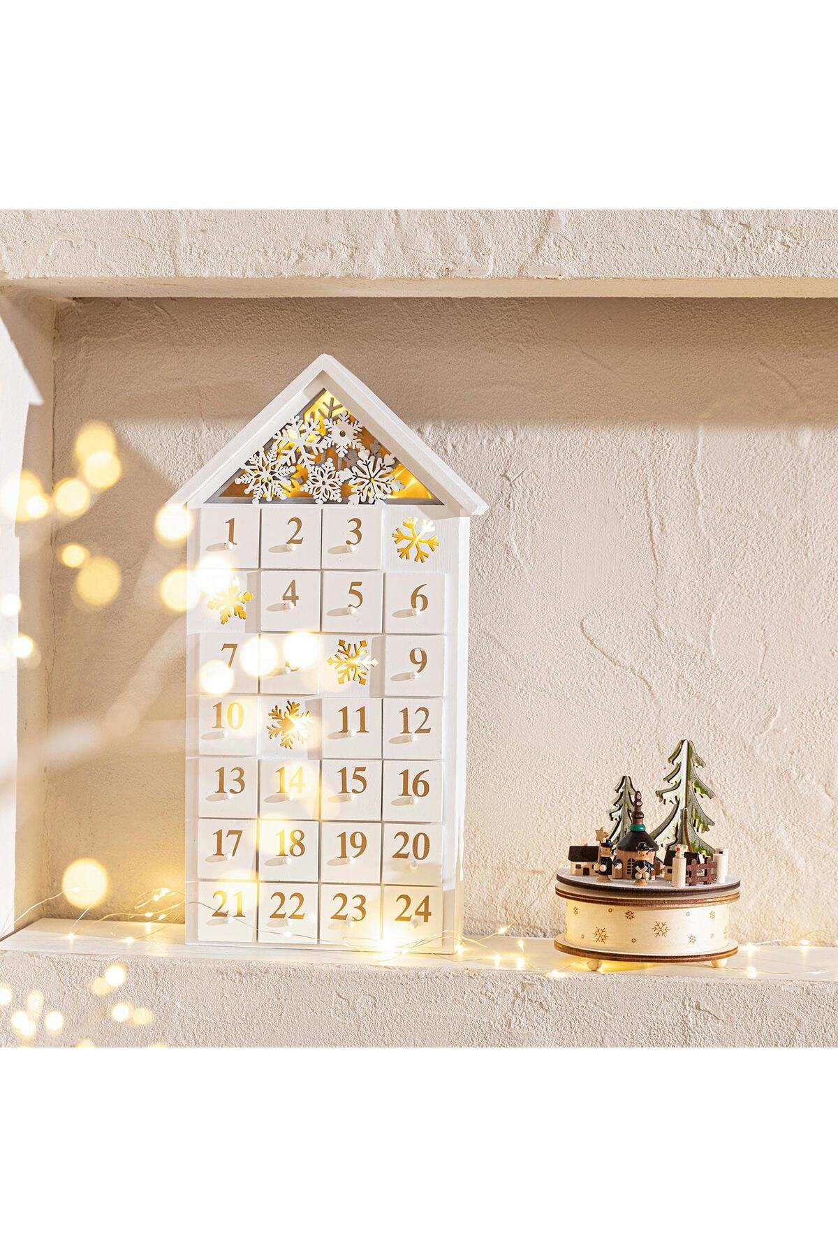 LED gift tree, white