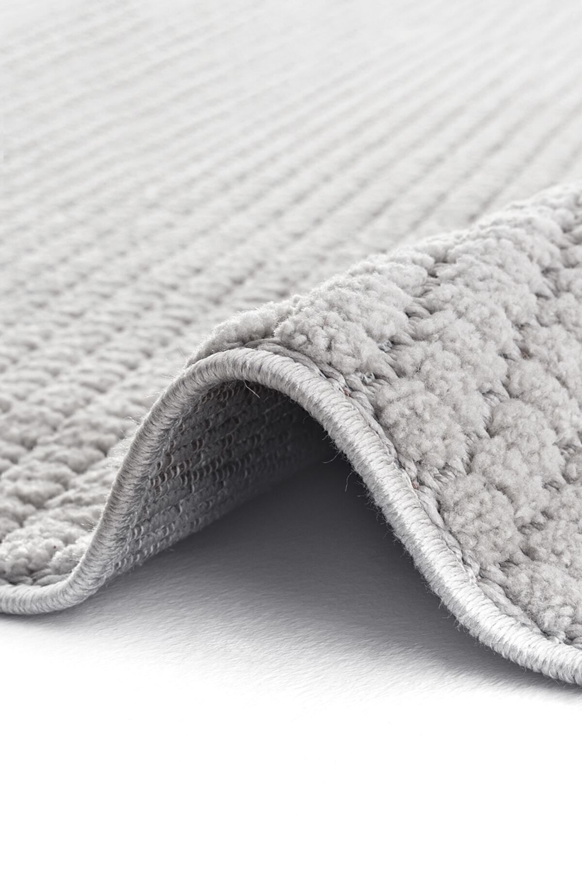Stone 1063 Non-Slip Runner Rug Gri 1 / 80-x-150 5