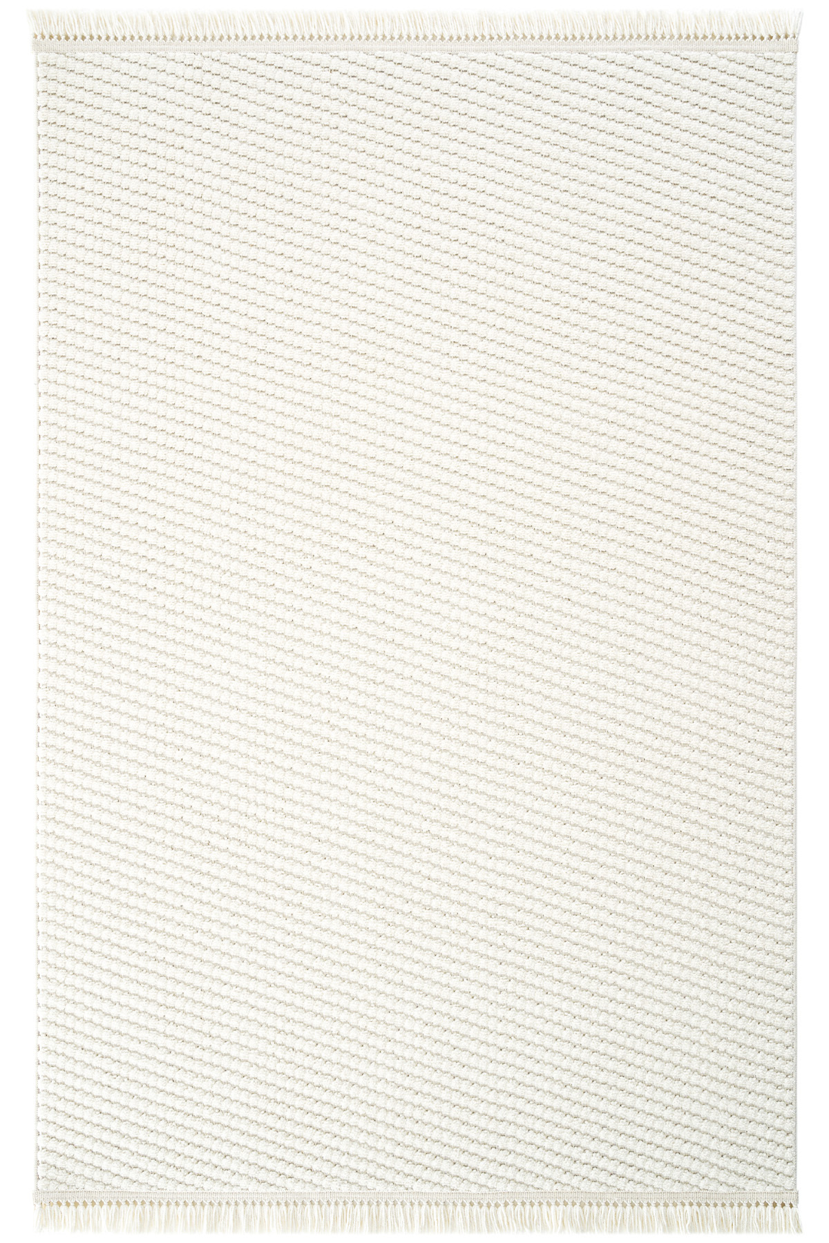 Stone 1063 Non-Slip Runner Rug Cream 5 2